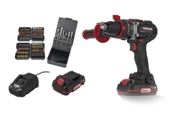 TALADRO PERCUTOR A BATERÍA PARKSIDE® – Potencia y Versatilidad en Cada Proyecto
